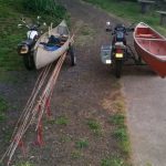 Canoes on sidecars