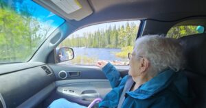 5/10/25 Mom at Disappearing Lake